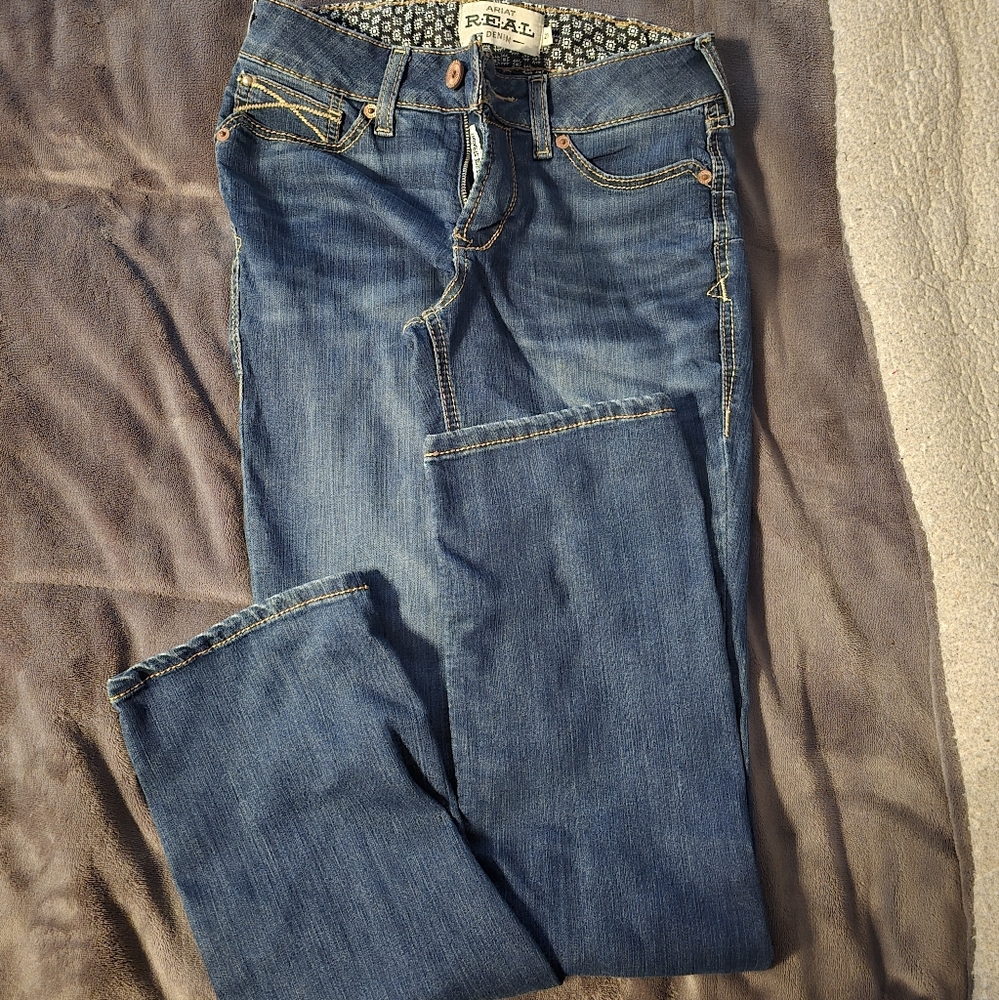Women's Ariat perfect rose straight leg jeans